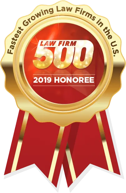 Law Firm 500 — 2019 Honoree, Fastest Growing Law Firms in the U.S.